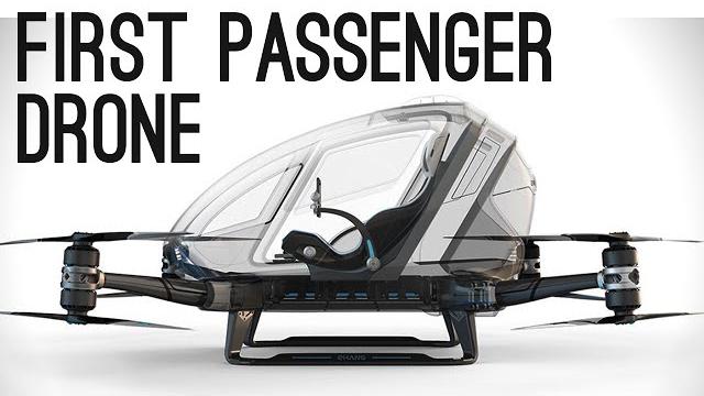 World's first passenger drone (ehang 184) | coldfusion World's first passenger drone (ehang 184) | coldfusion
