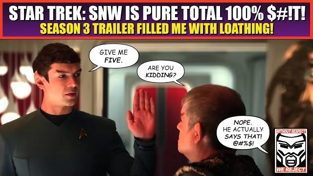 Star trek strange new worlds trailer is out...and it's $#!t | i hate every frame of this trash Star trek strange new worlds trailer is out...and it's $#!t | i hate every frame of this trash