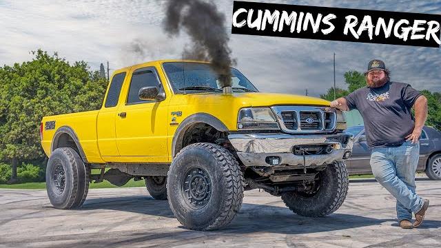 Say hello to my 1000hp cummins ford ranger Say hello to my 1000hp cummins ford ranger