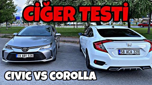 Performans kiyaslaması | toyota corolla vs honda civic | hızlanma fren testi | otomobil günlüklerim Performans kiyaslaması | toyota corolla vs honda civic | hızlanma fren testi | otomobil günlüklerim