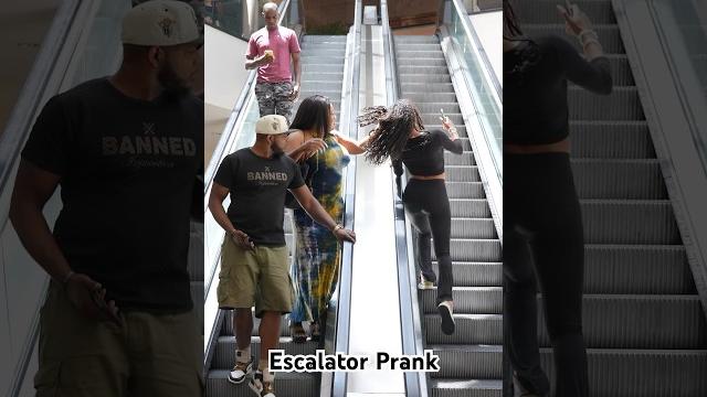 Escalator prank gone wrong | shorts @daphniquesprings #funny #comedy #funnyshorts #shorts Escalator prank gone wrong | shorts @daphniquesprings #funny #comedy #funnyshorts #shorts