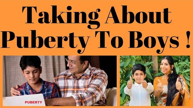 Taking about puberty to boys ! Taking about puberty to boys !