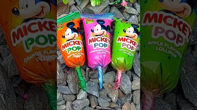 Rainbow micky pop fruit flavour lollipop unboxing today #shorts#lolipop#candy#unboxing Rainbow micky pop fruit flavour lollipop unboxing today #shorts#lolipop#candy#unboxing
