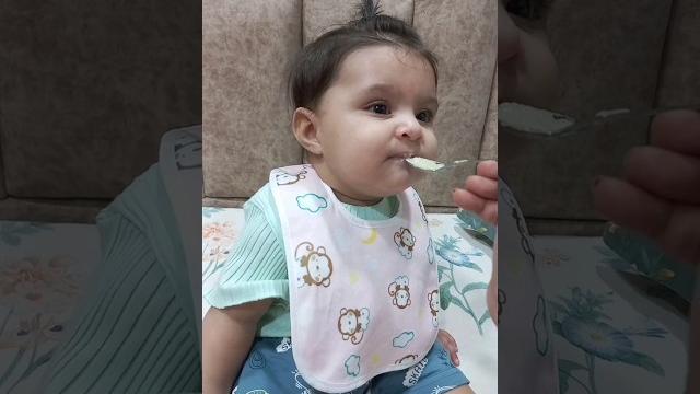 Best baby food for 6 month old | suji ki kheer for babies #shorts #babyfood #cute #babyeatingfood Best baby food for 6 month old | suji ki kheer for babies #shorts #babyfood #cute #babyeatingfood