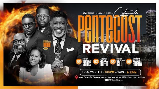 Pentecost revival night 3 | bishop dr. todd hall Pentecost revival night 3 | bishop dr. todd hall