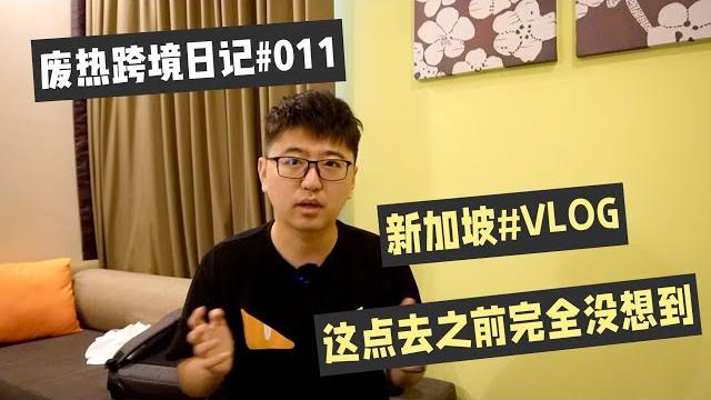 新加坡4天vlog,中西交融的城市,废热跨境日记#011 新加坡4天vlog,中西交融的城市,废热跨境日记#011