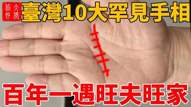 臺灣10大罕見手相,百年難得一遇,祖孫三代都享你的福,旺夫旺家運! 臺灣10大罕見手相,百年難得一遇,祖孫三代都享你的福,旺夫旺家運!