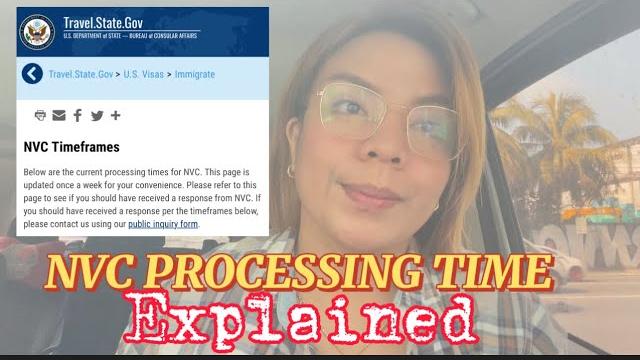 Us visa update| nvc processing time explained Us visa update| nvc processing time explained