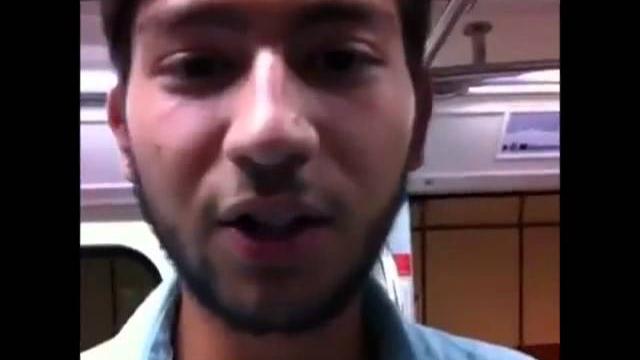 Metro'da tacize uğradığını iddia eden erkek Metro'da tacize uğradığını iddia eden erkek