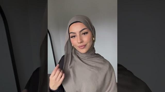 Two full coverage hijab styles feat. modal minis Two full coverage hijab styles feat. modal minis