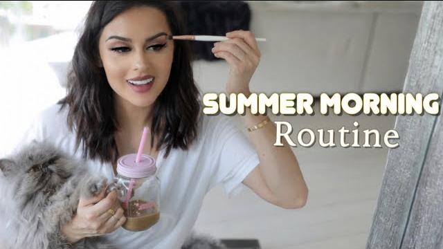 My summer morning routine! My summer morning routine!