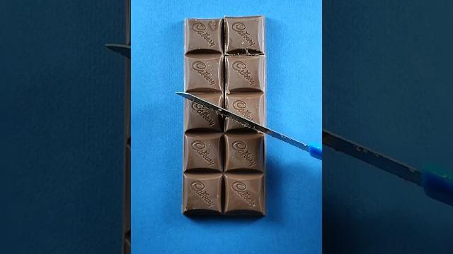 Chocolate cutting Chocolate cutting