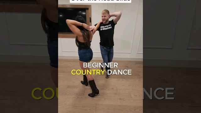 How to do the over the head slide country swing dance tutorial #swingdance #countrydance How to do the over the head slide country swing dance tutorial #swingdance #countrydance