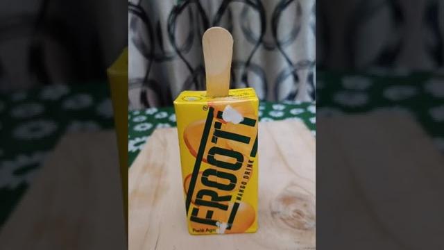 Mango frooti se banaye icecream @chahat anand trick#shorts#ytshorts Mango frooti se banaye icecream @chahat anand trick#shorts#ytshorts