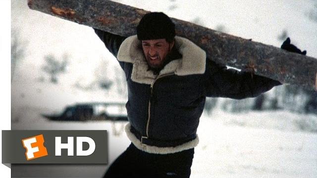 Rocky iv (5/12) movie clip - training in russia (1985) hd Rocky iv (5/12) movie clip - training in russia (1985) hd
