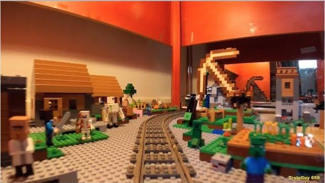 Oneway around the 2020 lego train set (anticlockwise) Oneway around the 2020 lego train set (anticlockwise)