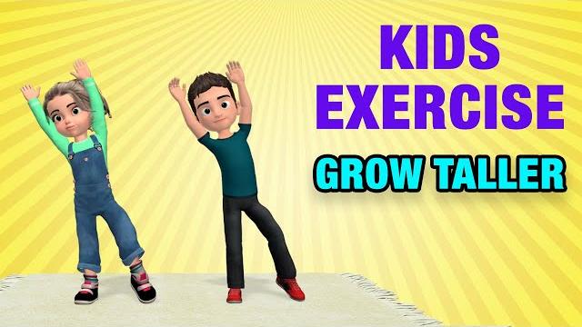 Kids exercises to grow taller: home activities Kids exercises to grow taller: home activities