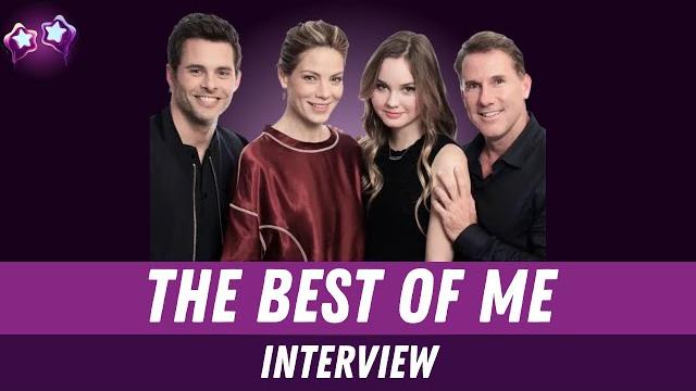 The best of me cast interview | nicholas sparks, james marsden, michelle monaghan & liana liberato The best of me cast interview | nicholas sparks, james marsden, michelle monaghan & liana liberato