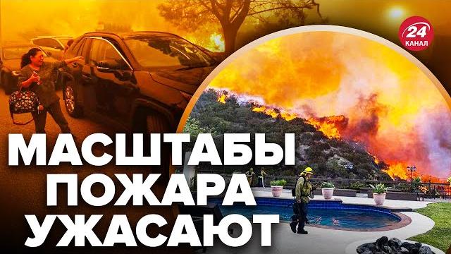 Срочно! горит половина лос-анджелеса. жуткие кадры из эпицентра пожара. американцы в ужасе Срочно! горит половина лос-анджелеса. жуткие кадры из эпицентра пожара. американцы в ужасе