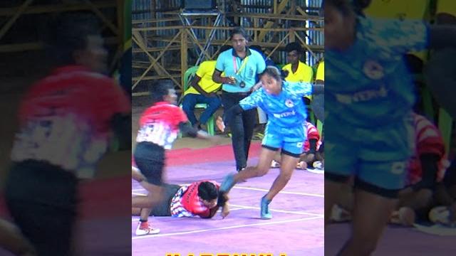 Back kick by karthika #rdsports #kabaddi #womenskabaddi Back kick by karthika #rdsports #kabaddi #womenskabaddi