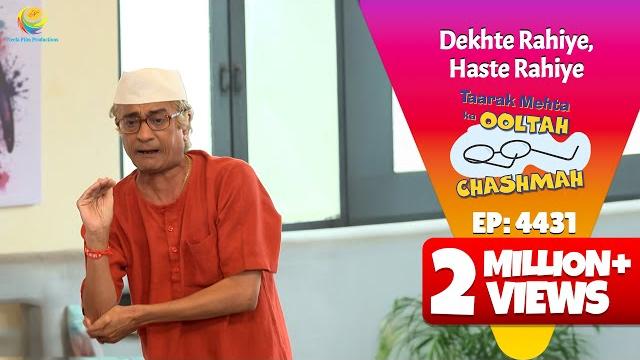 New! ep 4431 - popatlal ko कुँए ke pas jane se kyu रोका bapuji ne? | taarak mehta ka ooltah chashmah New! ep 4431 - popatlal ko कुँए ke pas jane se kyu रोका bapuji ne? | taarak mehta ka ooltah chashmah