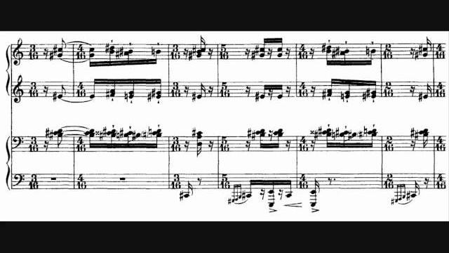 Stravinsky the rite of spring score part 4 Stravinsky the rite of spring score part 4