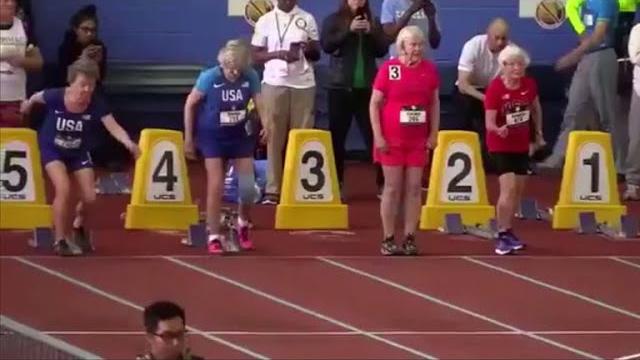 100-year-old and 102-year-old runners break world records 100-year-old and 102-year-old runners break world records