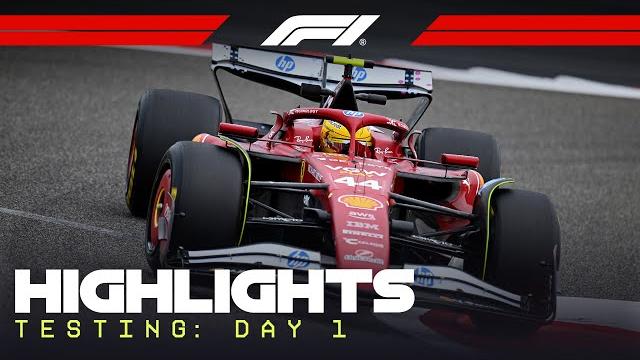 Day 1 highlights | f1 pre-season testing 2025 Day 1 highlights | f1 pre-season testing 2025
