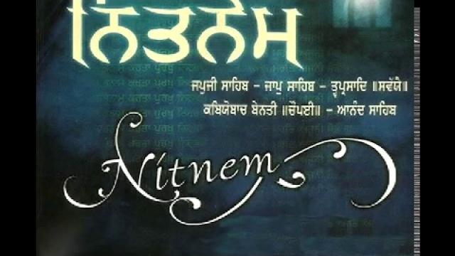 Full nitnem fastest - bhai jarnail singh (damdami taksal) 38mins Full nitnem fastest - bhai jarnail singh (damdami taksal) 38mins