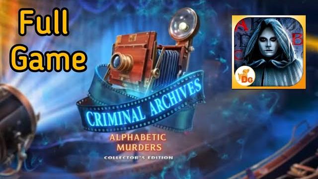 Criminal archives 2 - alphabetic murders Criminal archives 2 - alphabetic murders