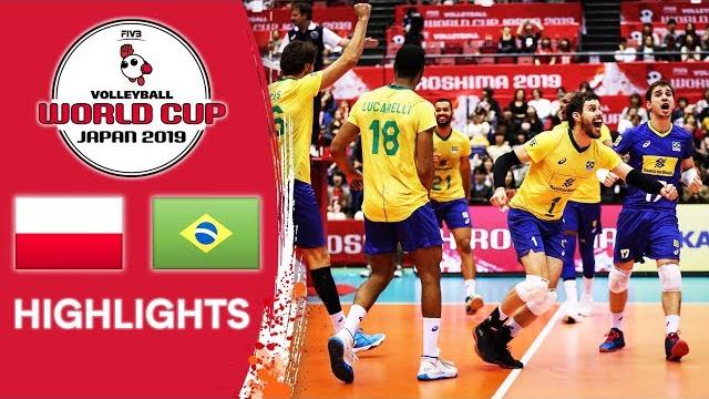 Poland vs. brazil - highlights | men's volleyball world cup 2019 Poland vs. brazil - highlights | men's volleyball world cup 2019