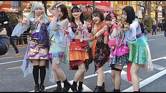 Idol activities in akihabara, tokyo. Idol activities in akihabara, tokyo.