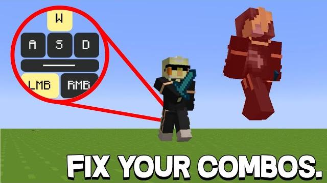 Why you can't combo in minecraft pvp Why you can't combo in minecraft pvp