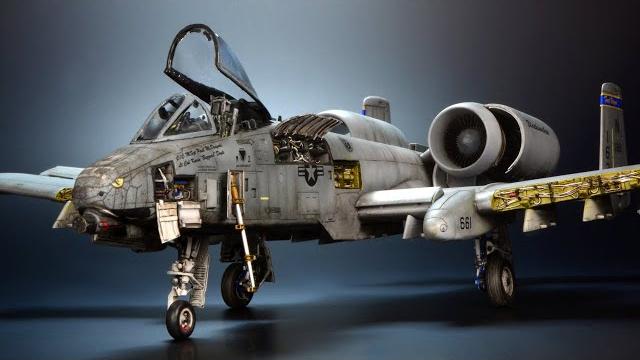 A10 thunderbolt ii black snake - italeri 1/72 - aircraft model A10 thunderbolt ii black snake - italeri 1/72 - aircraft model