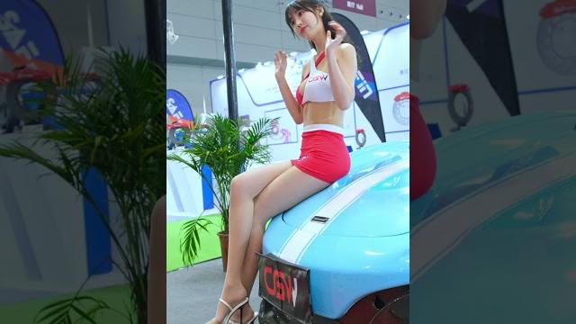 改裝汽車展覽會 레이싱모델 racing model 車模 網紅 - hana 改裝汽車展覽會 레이싱모델 racing model 車模 網紅 - hana