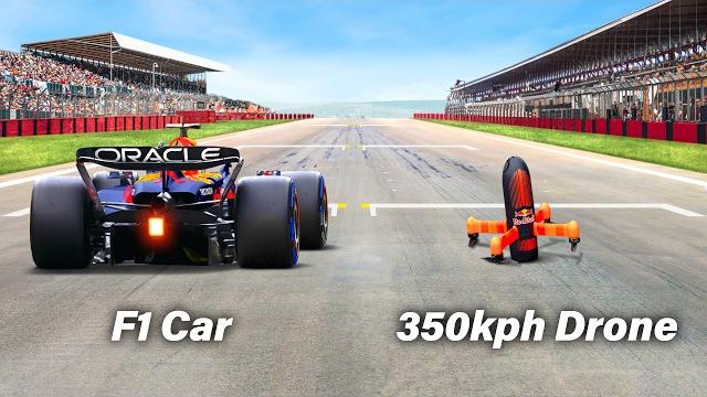 World's fastest camera drone vs f1 car (ft. max verstappen) World's fastest camera drone vs f1 car (ft. max verstappen)