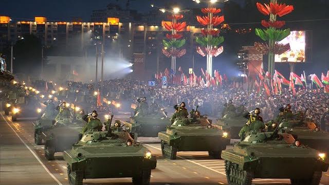 Военный ночной парад в минске! // 80 лет великой победы! // 9 мая, 2025 Военный ночной парад в минске! // 80 лет великой победы! // 9 мая, 2025