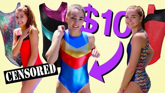 Trying on gymnastics leotards under $20 Trying on gymnastics leotards under $20