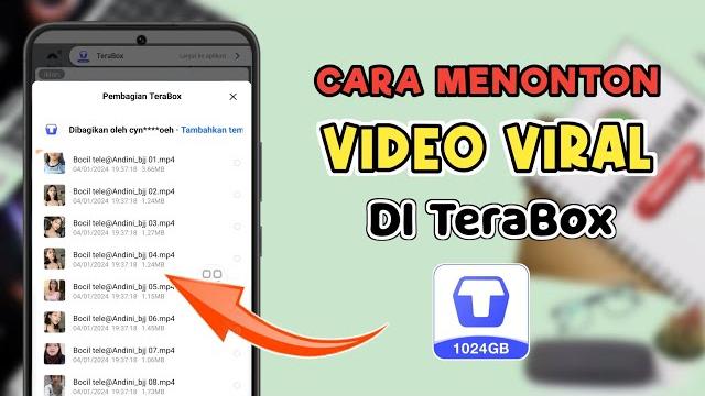 Cara menonton video viral di terabox Cara menonton video viral di terabox