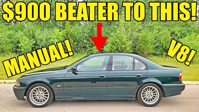 I finished everything on my $900 v8 manual e39 bmw! insane before & after + final cost tally! I finished everything on my $900 v8 manual e39 bmw! insane before & after + final cost tally!