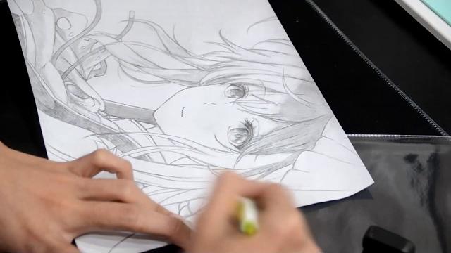 紫罗兰永恒花园 女主 (薇尔莉特·伊芙加登)仿画 紫罗兰永恒花园 女主 (薇尔莉特·伊芙加登)仿画
