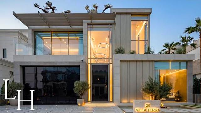 Inside a $22,000,000 beachfront villa on the palm, dubai with spectacular infinity pool Inside a $22,000,000 beachfront villa on the palm, dubai with spectacular infinity pool