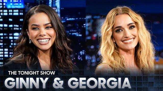 Brianne howey and antonia gentry on the wild and dramatic season 3 of ginny & georgia | tonight show Brianne howey and antonia gentry on the wild and dramatic season 3 of ginny & georgia | tonight show