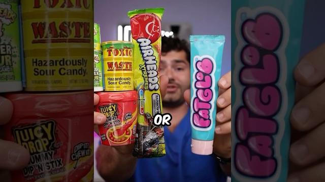 Fat glob toothpaste vs candy !? Fat glob toothpaste vs candy !?
