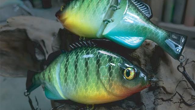 Bluegill - lure painting with zach baker Bluegill - lure painting with zach baker