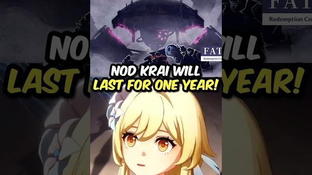 Nod krai will last for 1 year! Nod krai will last for 1 year!