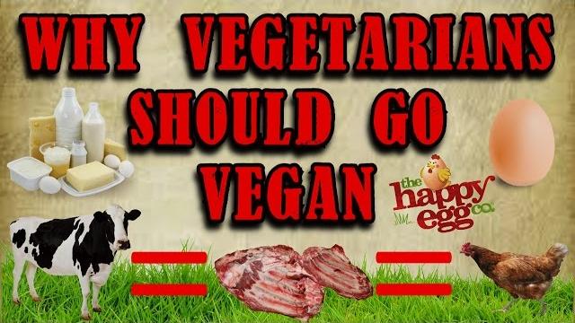 Why vegetarians should go vegan Why vegetarians should go vegan