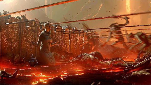 Diablo 4 inarius army vs army of lilith battle scene cinematic 4k Diablo 4 inarius army vs army of lilith battle scene cinematic 4k