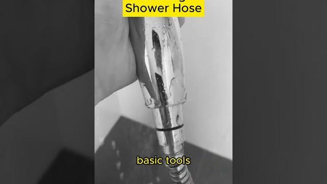 Fix leaking shower hose (part 3) #shorts Fix leaking shower hose (part 3) #shorts