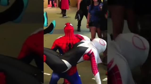 Spider-man can’t save spider-gwen!! #shorts Spider-man can’t save spider-gwen!! #shorts
